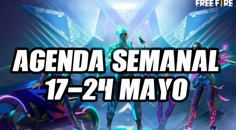 Imagen de Nueva agenda de Free Fire (17-24 mayo) y todas las novedades que llegan al juego