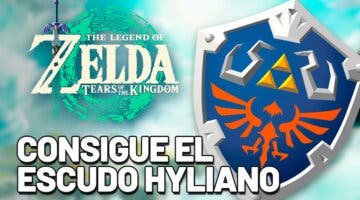 Imagen de Zelda Tears of the Kingdom: Como conseguir el escudo Hyliano casi al inicio de la partida