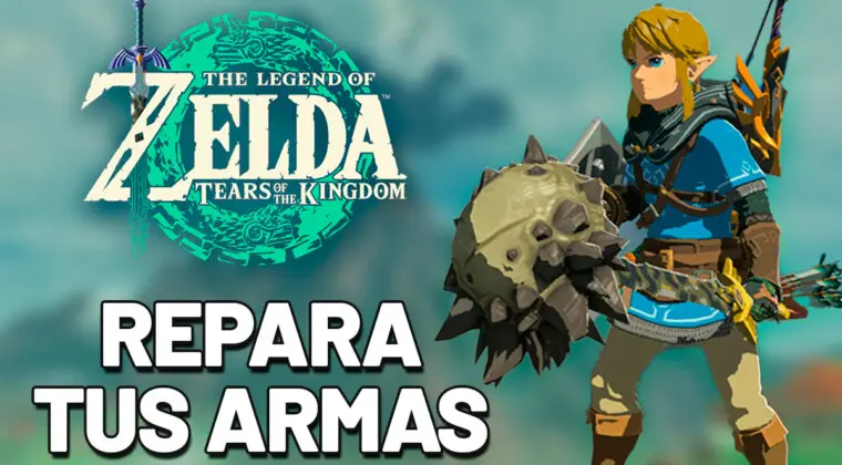 Imagen de Zelda Tears of the Kingdom: ¡Descubre como reparar y mejorar tus armas combinadas!