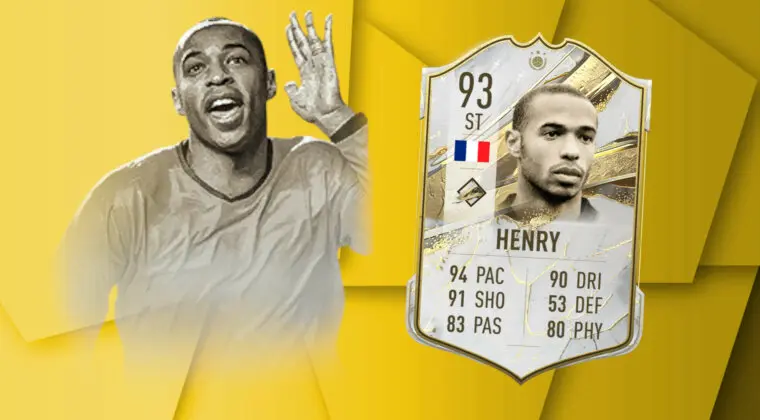 Imagen de FIFA 23: Thierry Henry Icono Prime protagoniza uno de los nuevos SBC´s y esto piden por él