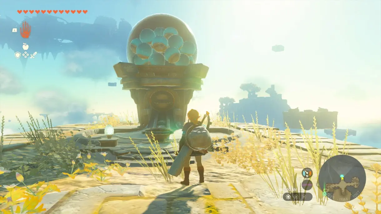 Extraña máquina en Zelda: Tears of the Kingdom