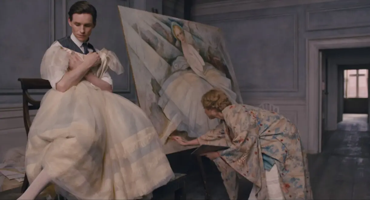 Eddie Redmayne y Alicia Vikander en La chica danesa.