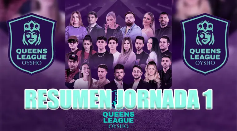 Imagen de Queens League Jornada 1: Resumen completo de toda la jornada inaugural, resultados y momentos destacados