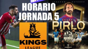 Imagen de Horario Kings League Jornada 5: ¿Cuándo juega Andrea Pirlo?