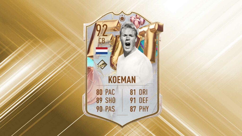 koeman icono fut birthday sbc fifa 23