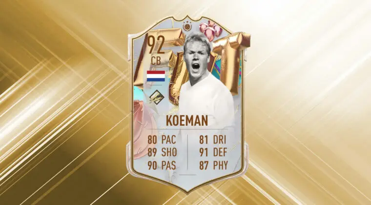 Imagen de FIFA 23: llegó el SBC de Koeman Icono FUT Birthday y es muy barato