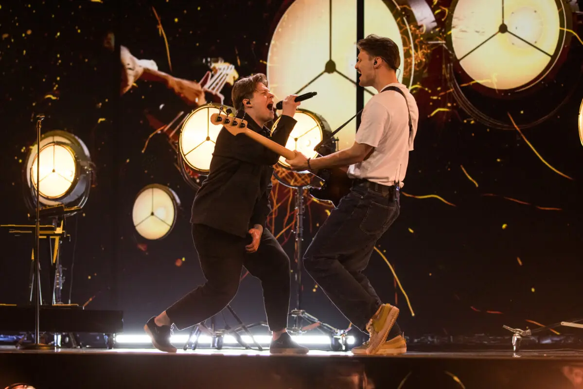 Letonia en el primer ensayo de Eurovision 2023