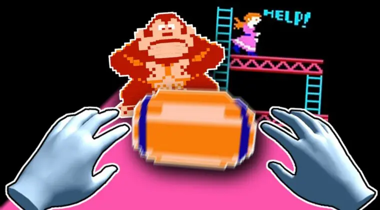 Imagen de Recrean el Donkey Kong original en VR y el resultado es demasiado increíble