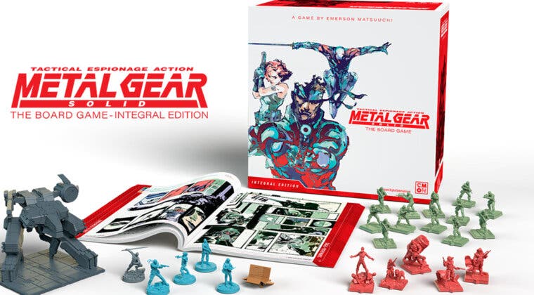 Imagen de Konami sorprende con el anuncio de Metar Gear Solid: El Juego de Mesa oficial: precio y fecha de lanzamiento