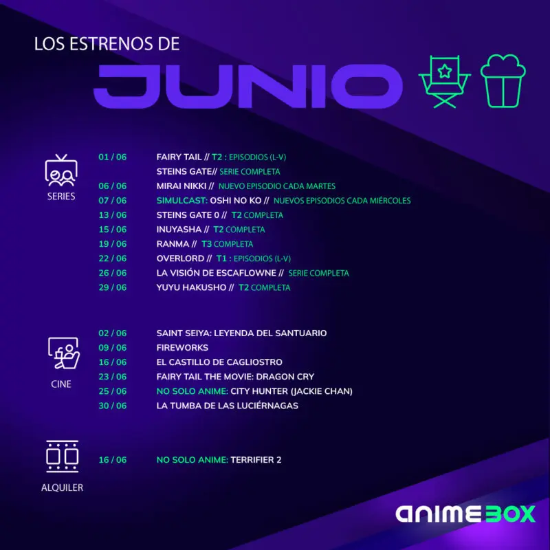 novedades junio