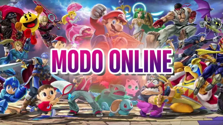 modo online super smash bros