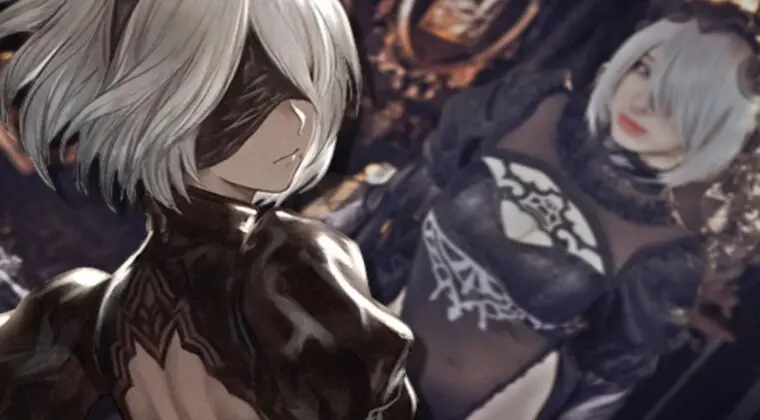 Imagen de NieR: Automata: Nuevo cosplay de 2B le da genial toque nupcial al personaje