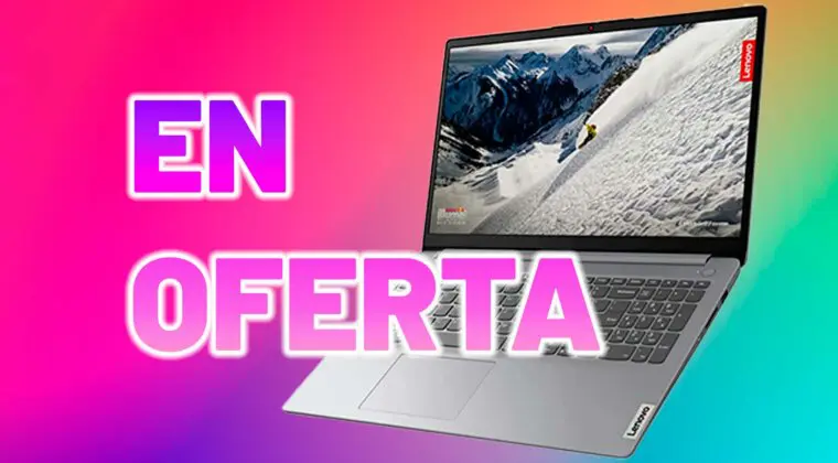 Imagen de Puedes llevarte el portátil Lenovo IdeaPad 1 Gen 7 a precio rebajado con este descuento