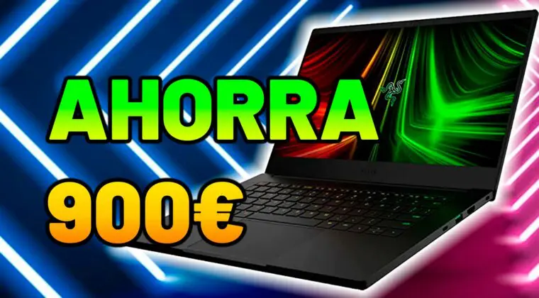 Imagen de Llévate este portátil gaming de Razer con una rebaja de 900 euros en su precio en Amazon