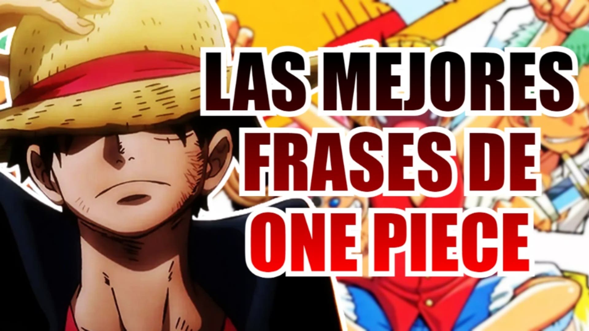 Sombrero de Luffy - One Piece - Sombrero de paja - Mundo Otaku