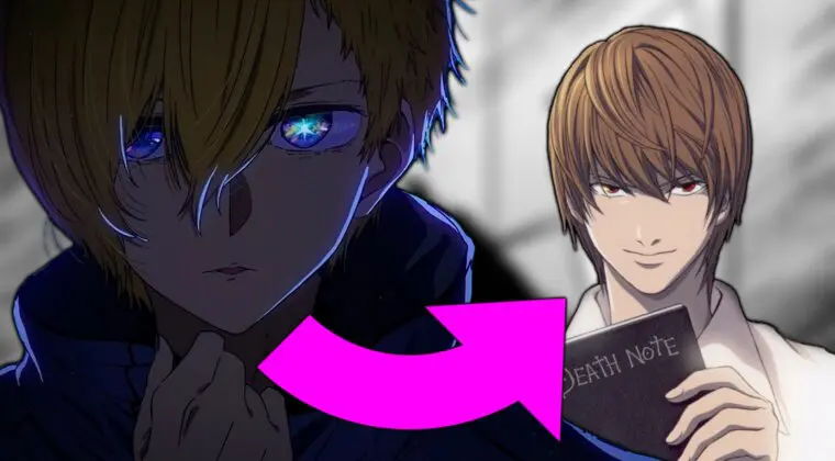 Imagen de Oshi no Ko: Aqua se convierte en Light Yagami (Death Note) en el capítulo 117 y los fans enloquecen
