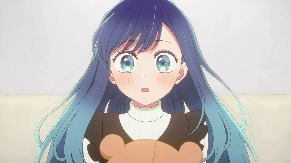 Oshi no Ko Akane de pequeña