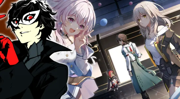 Imagen de Un artista fusiona los personajes de Honkai: Star Rail con el estilo de Persona 5 con un maravilloso resultado