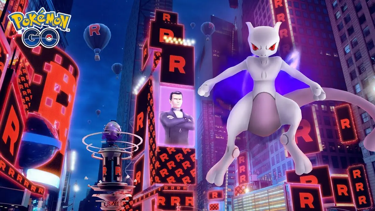 Pokemon GO Incursiones Oscuras Mewtwo
