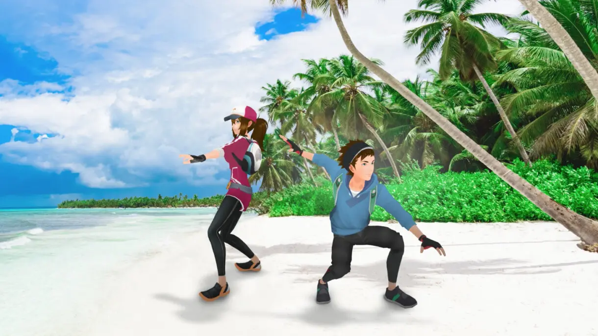 Pokemon GO Pose surfera
