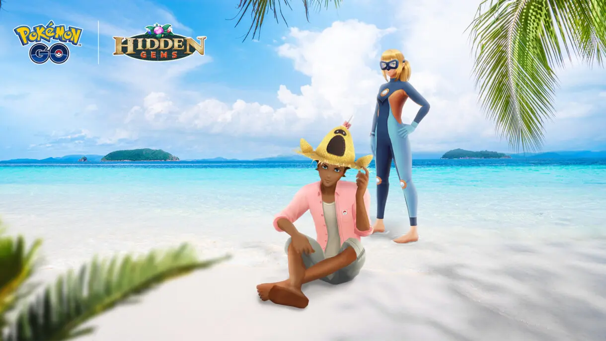 Pokemon GO Sombrero Sandygast y Traje de Buceo