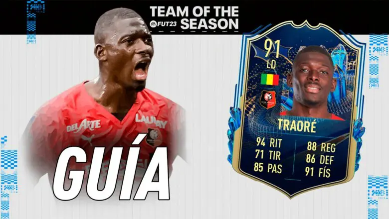 FIFA 23 Ultimate Team Guía Traoré TOTS