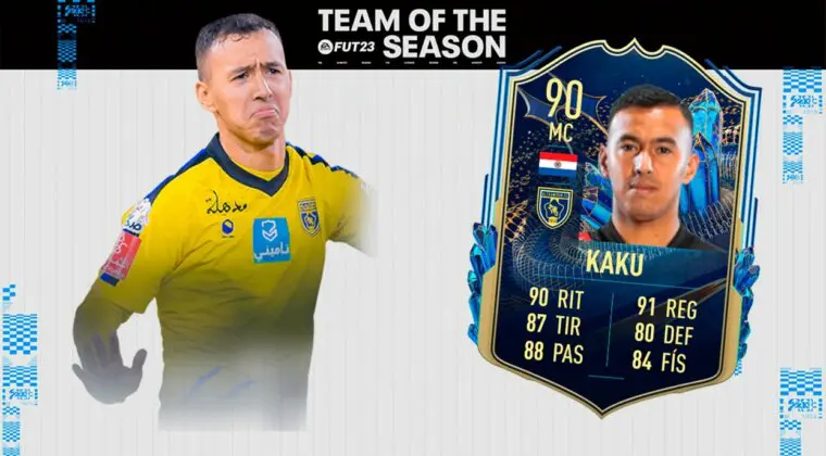 Imagen de FIFA 23: ¿Merece la pena Kaku TOTS? + Solución del SBC