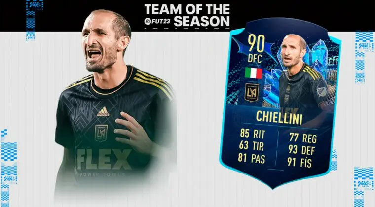 Imagen de FIFA 23: ¿Merece la pena Giorgio Chiellini TOTS Moments? + Solución del SBC