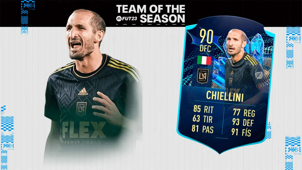 FIFA 23 Ultimate Team SBC Chiellini TOTS Moments