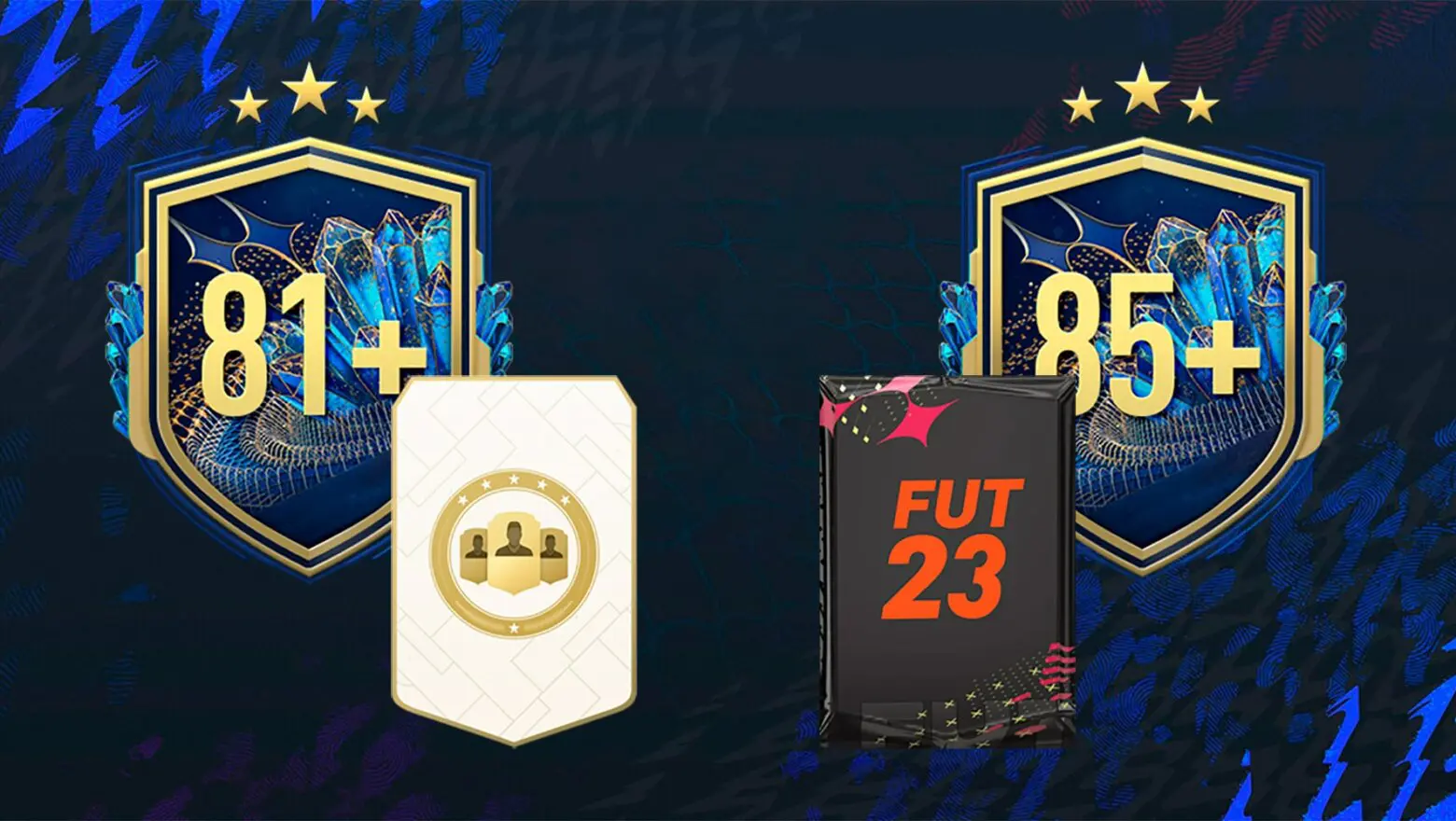 FIFA 23 Ultimate Team SBC Elección de jugador 81+ [EXP] Mejora x5 85+