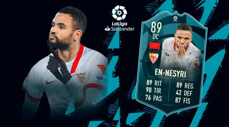 Imagen de FIFA 23: ¿Merece la pena Youssef En-Nesyri POTM de LaLiga Santander? + Solución del SBC