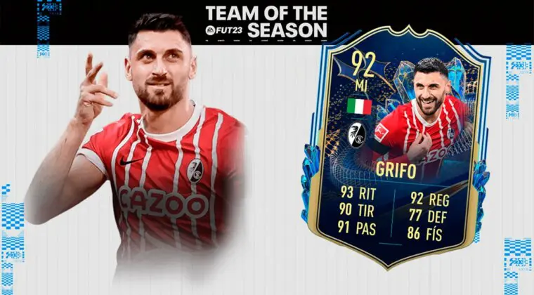 Imagen de FIFA 23: ¿Merece la pena Vincenzo Grifo TOTS? + Solución del SBC