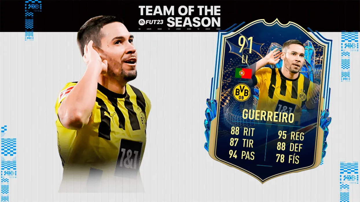 FIFA 23 Ultimate Team SBC Guerreiro TOTS
