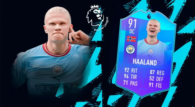Imagen de FIFA 23: ¿Merece la pena Erling Haaland POTM de la Premier League? + Solución del SBC