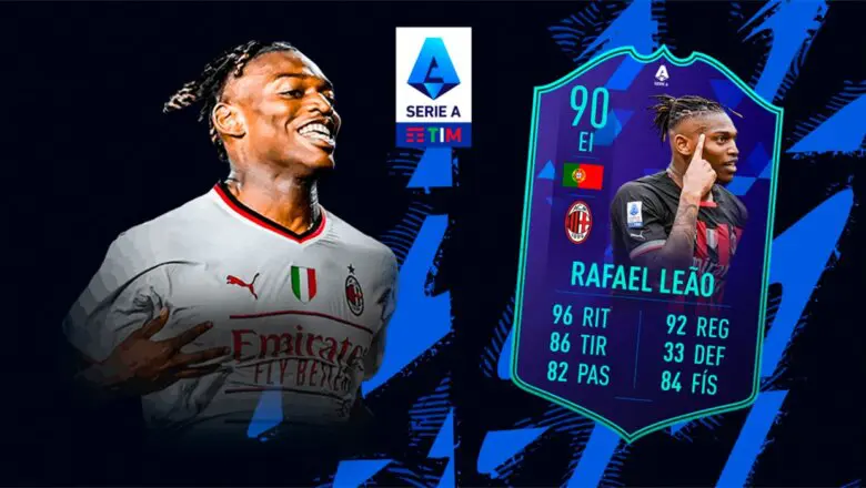 FIFA 23 Ultimate Team SBC Rafael Leao POTM Serie A abril