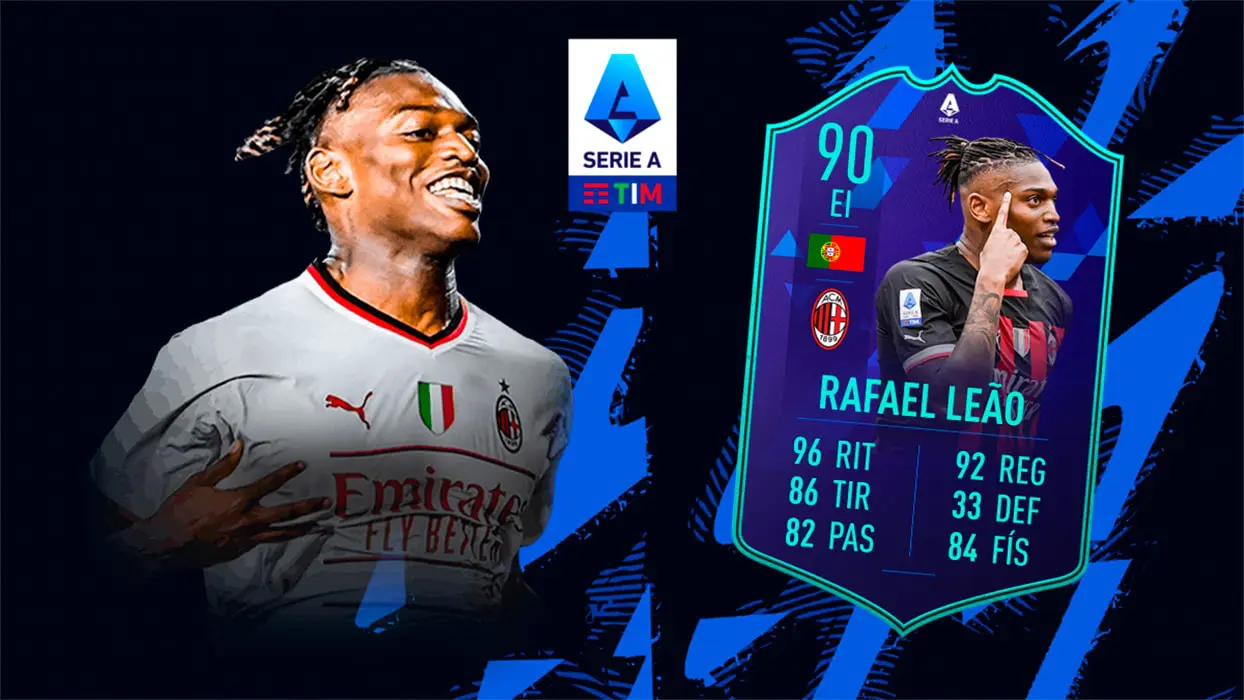 FIFA 23 Ultimate Team SBC Rafael Leao POTM Serie A abril
