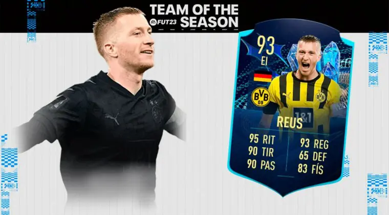 Imagen de FIFA 23: ¿Merece la pena Marco Reus TOTS Moments? + Solución del SBC