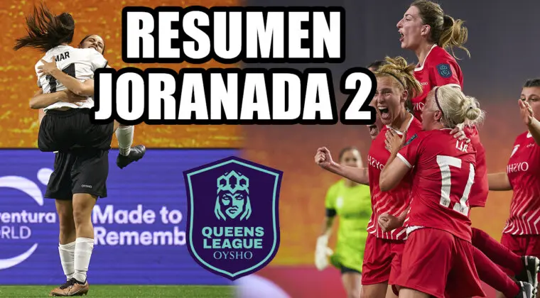 Imagen de Queens League Jornada 2: Resultado de todos los partidos de la semana