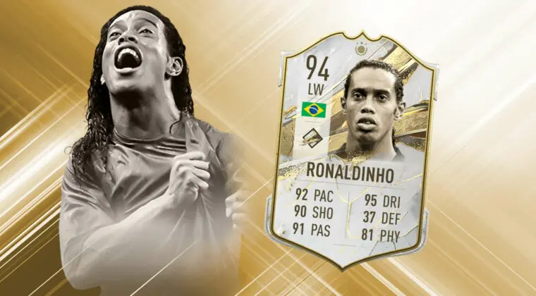 Imagen de FIFA 23: Ronaldinho Icono Prime ya está disponible en SBC y esto piden por él