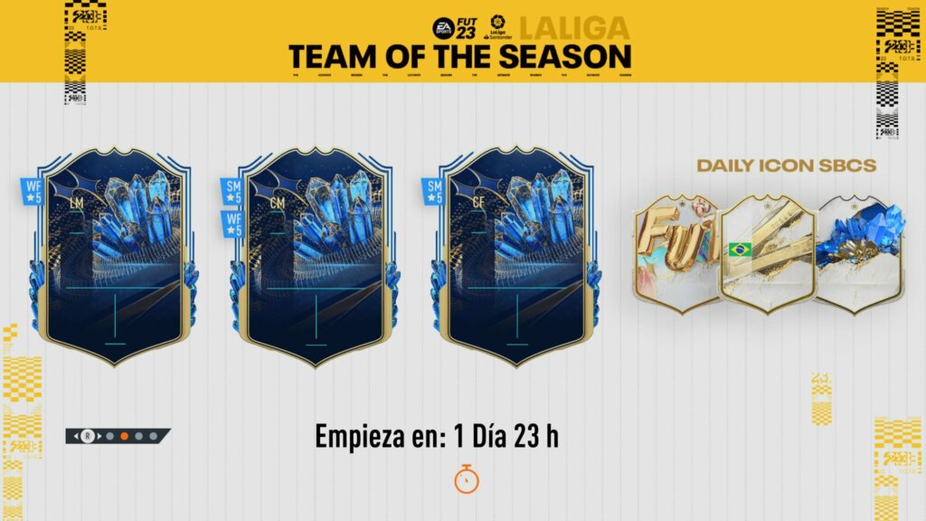sbc de icono diario fifa 23