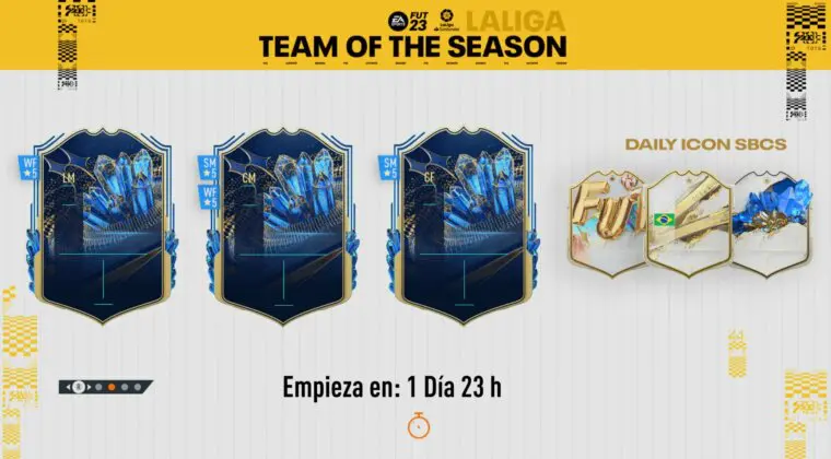 Imagen de FIFA 23: ¡Oficial! Contaremos con SBC´s de Iconos diarios durante el TOTS de LaLiga