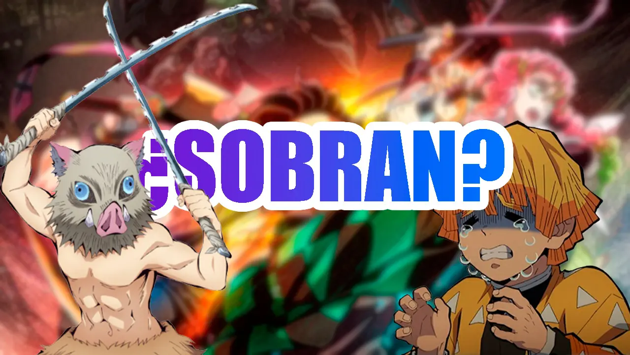 sobran Inosuke y Zenitsu en Kimetsu no Yaiba