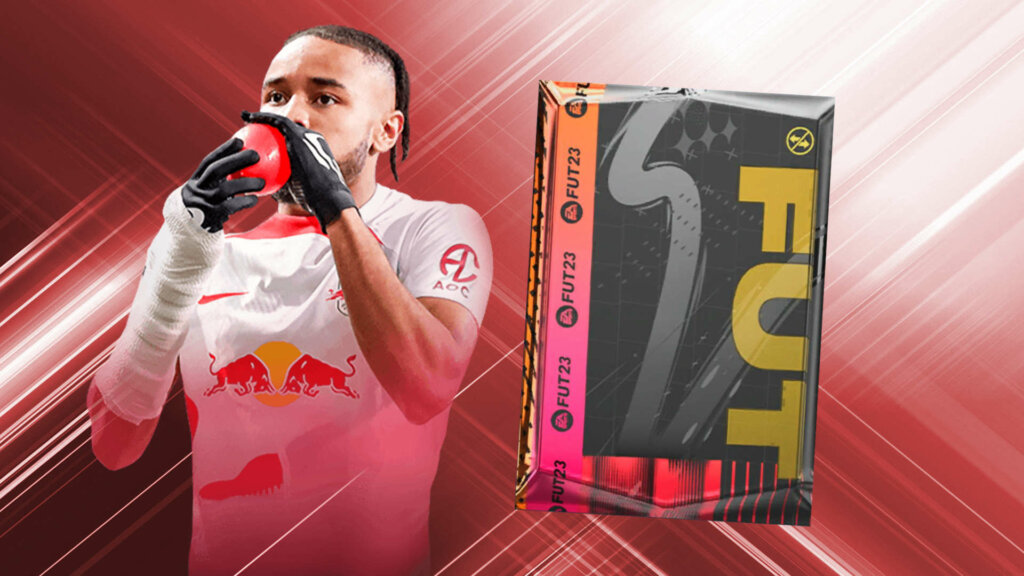 sobre de 10 monedas y jugador del tots de la bundesliga fifa 23