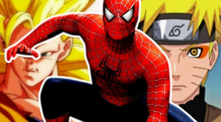 Imagen de ¿Spider-Man en Dragon Ball y Naruto? El edit que te dejará loco