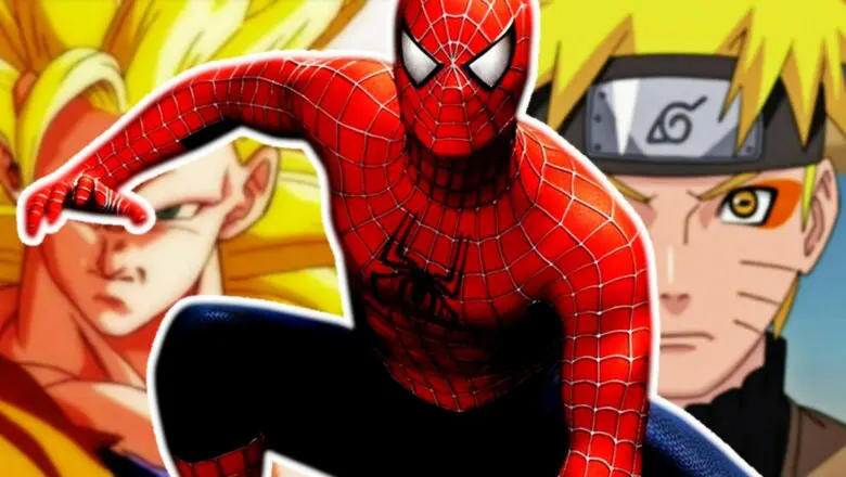 spiderman dragon ball naruto (1)