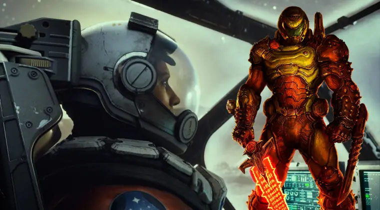 Imagen de Starfield: id Software (creadores de DOOM Eternal) ha ayudado a Bethesda con el combate