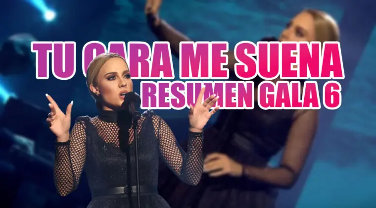 Imagen de Actuaciones, votaciones y ganador de la Gala 6 de Tu cara me suena 10