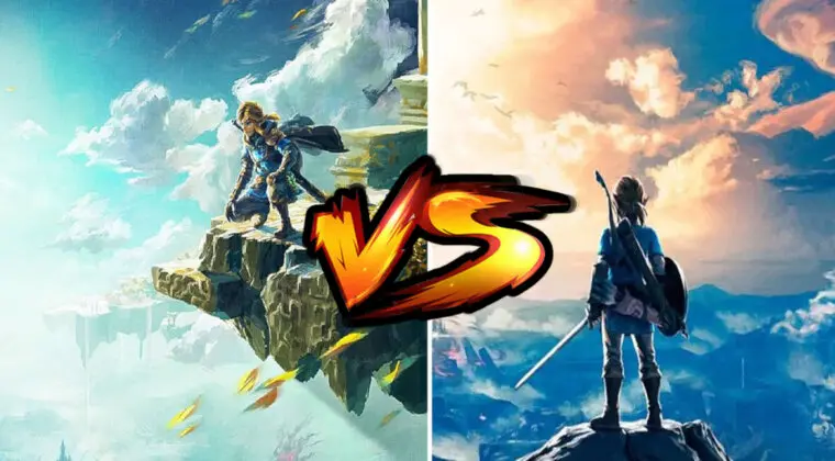 Imagen de ¿Se ve mejor Zelda: Tears of the Kingdom que Breath of the Wild? Esta comparativa lo deja claro
