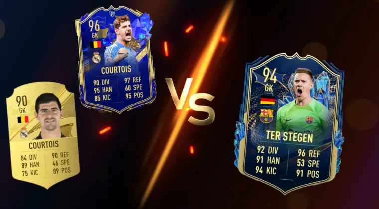 Imagen de FIFA 23: ¿Ter Stegen TOTS o Courtois? ¿Qué portero de LaLiga Santander es mejor?