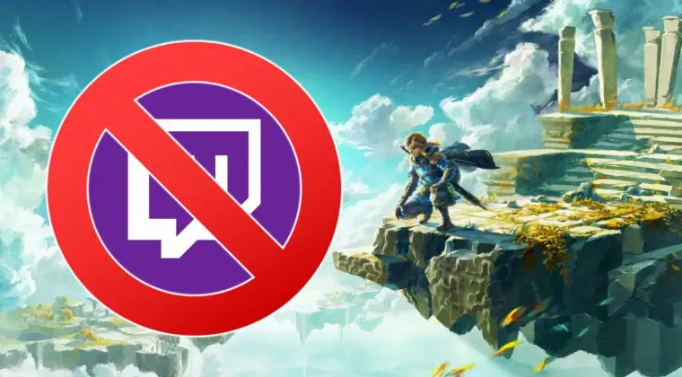 Imagen de Una famosa streamer es baneada de Twitch por mostrar un vídeo de prensa de Zelda: Tears of the Kingdom